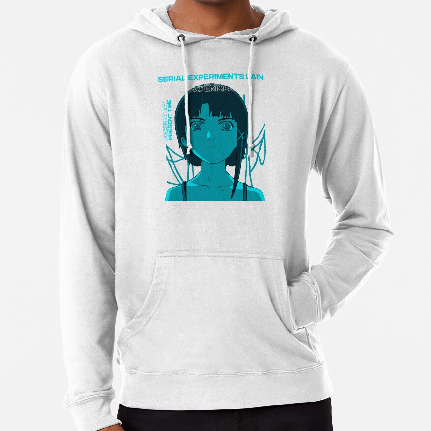 Serial Experiments Lain Aesthetic Retro Darker Hoodie - Image 2