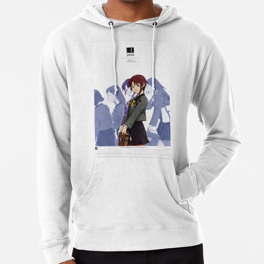 Serial Experiments Lain Ps1 Promo Hoodie