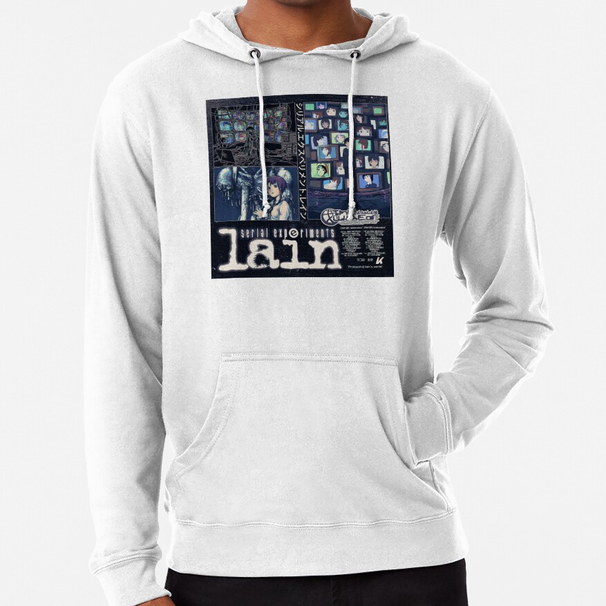 Serial Experiments Lain The Wired Virtual Girl Hoodie - Image 2