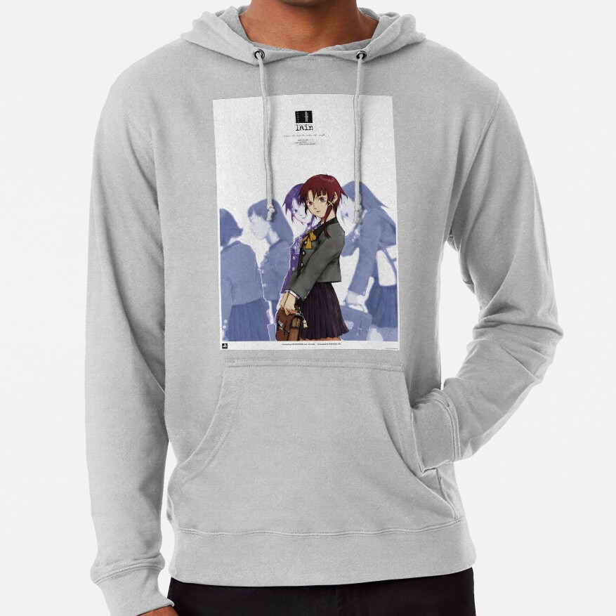 Serial Experiments Lain Ps1 Promo Hoodie - Image 4