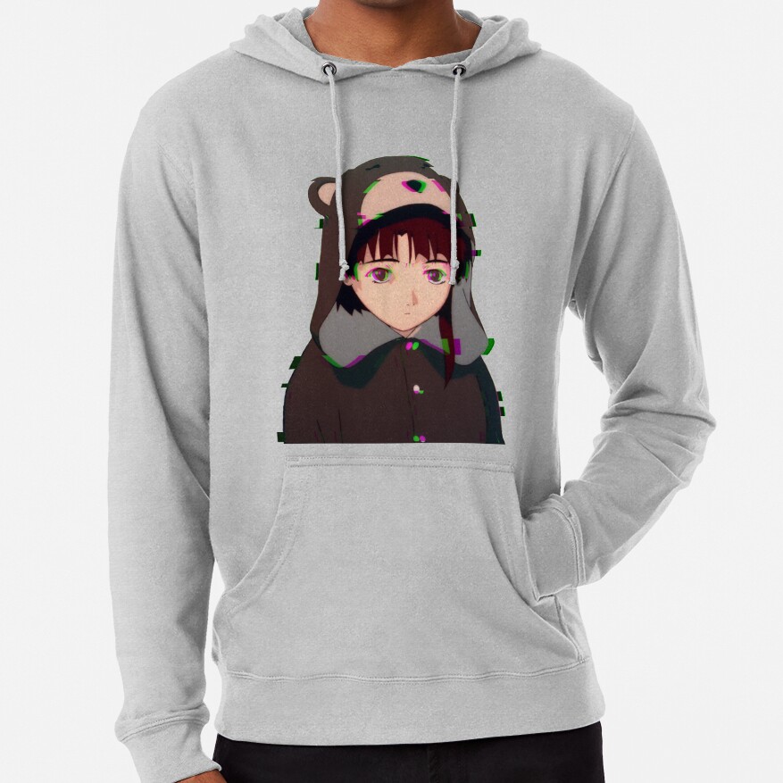 Lain Glitch Hoodie - Image 4