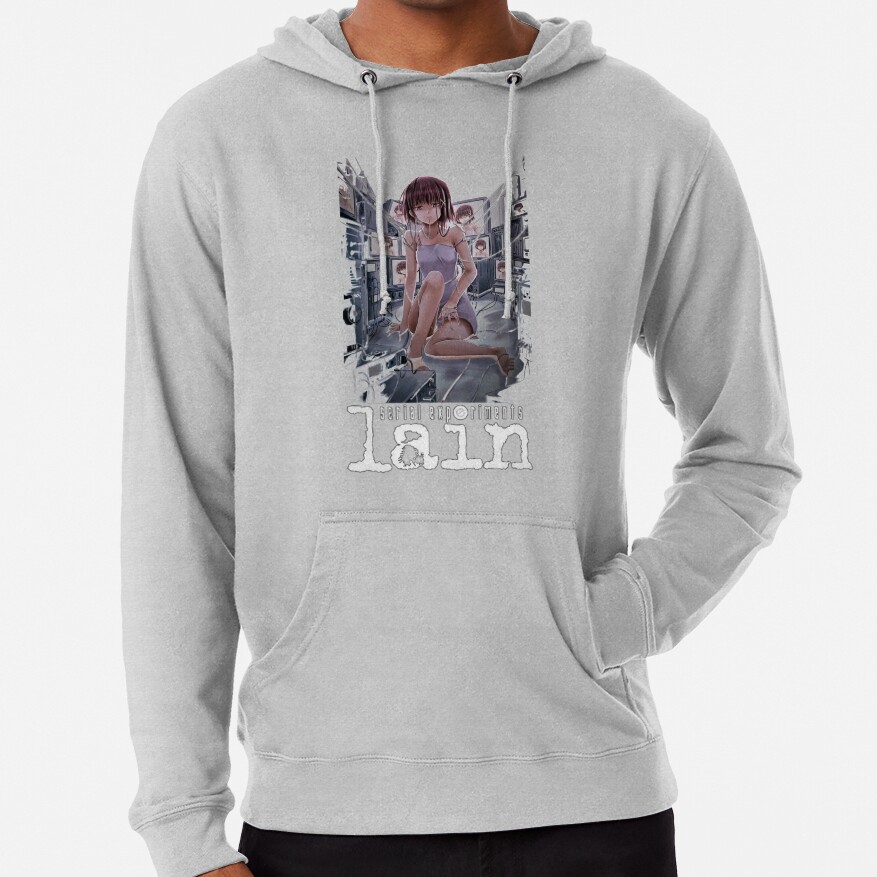 Lain Iwakura Serial Experiments Lain Hoodie - Image 4