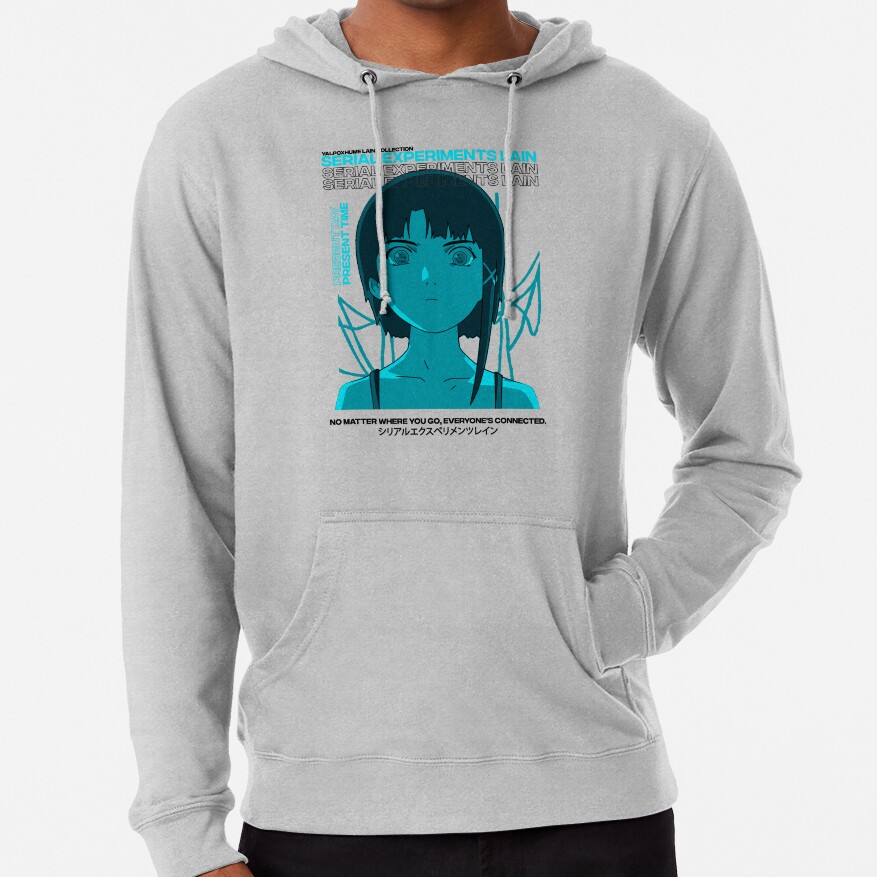 Serial Experiments Lain Aesthetic Retro Hoodie - Image 4