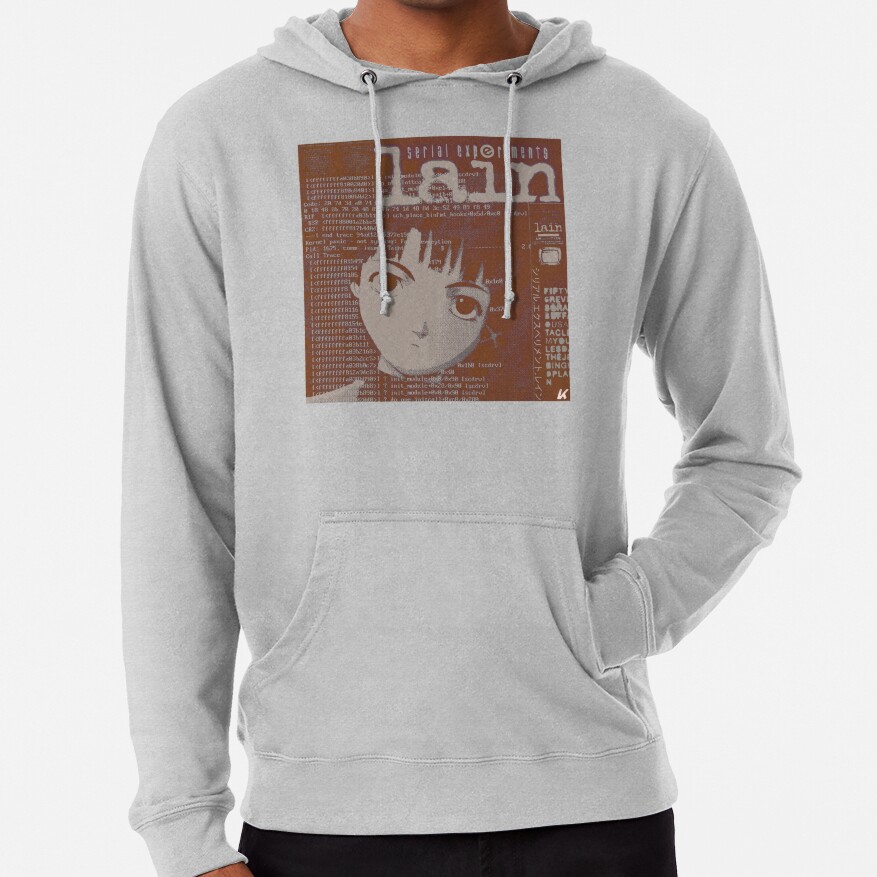 Serial Experiments Lain The Wired Virtual Girl Hoodie - Image 4