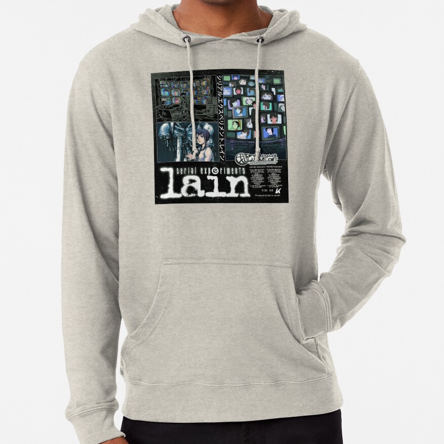 Serial Experiments Lain The Wired Virtual Girl Hoodie - Image 3
