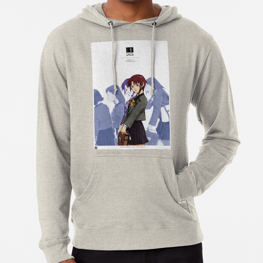 Serial Experiments Lain Ps1 Promo Hoodie - Image 3