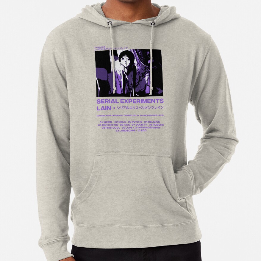 Serial Experiments Lain Darker Hoodie - Image 3