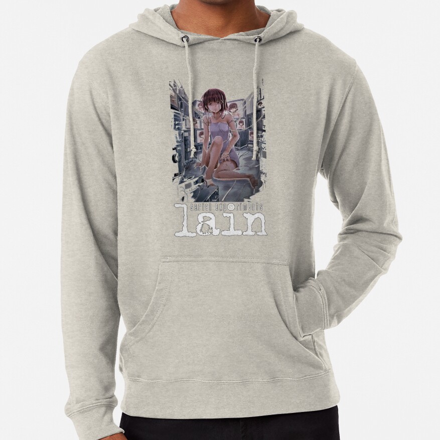 Lain Iwakura Serial Experiments Lain Hoodie - Image 3