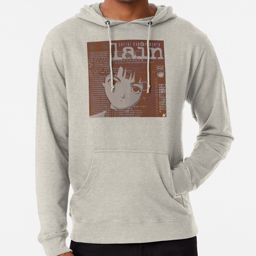 Serial Experiments Lain The Wired Virtual Girl Hoodie - Image 3
