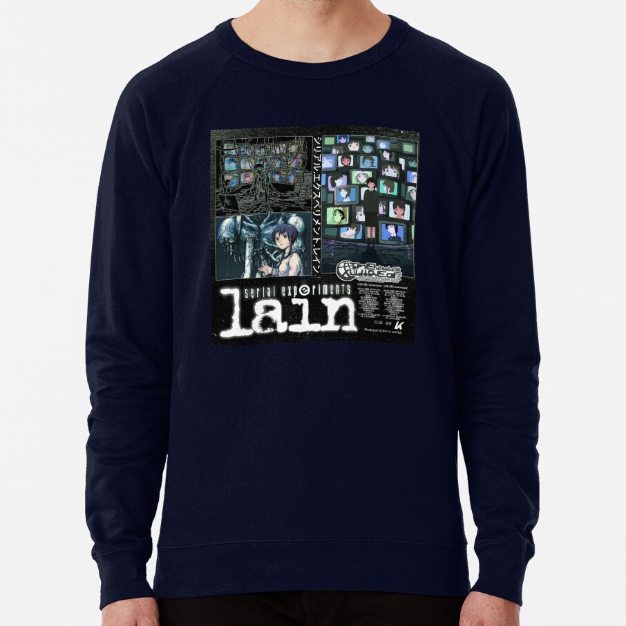 Serial Experiments Lain The Wired Virtual Girl Sweatshirt - Image 5
