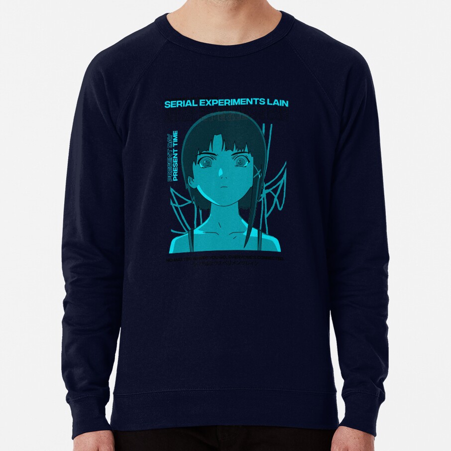 Serial Experiments Lain Aesthetic Retro Sweatshirt - Image 5