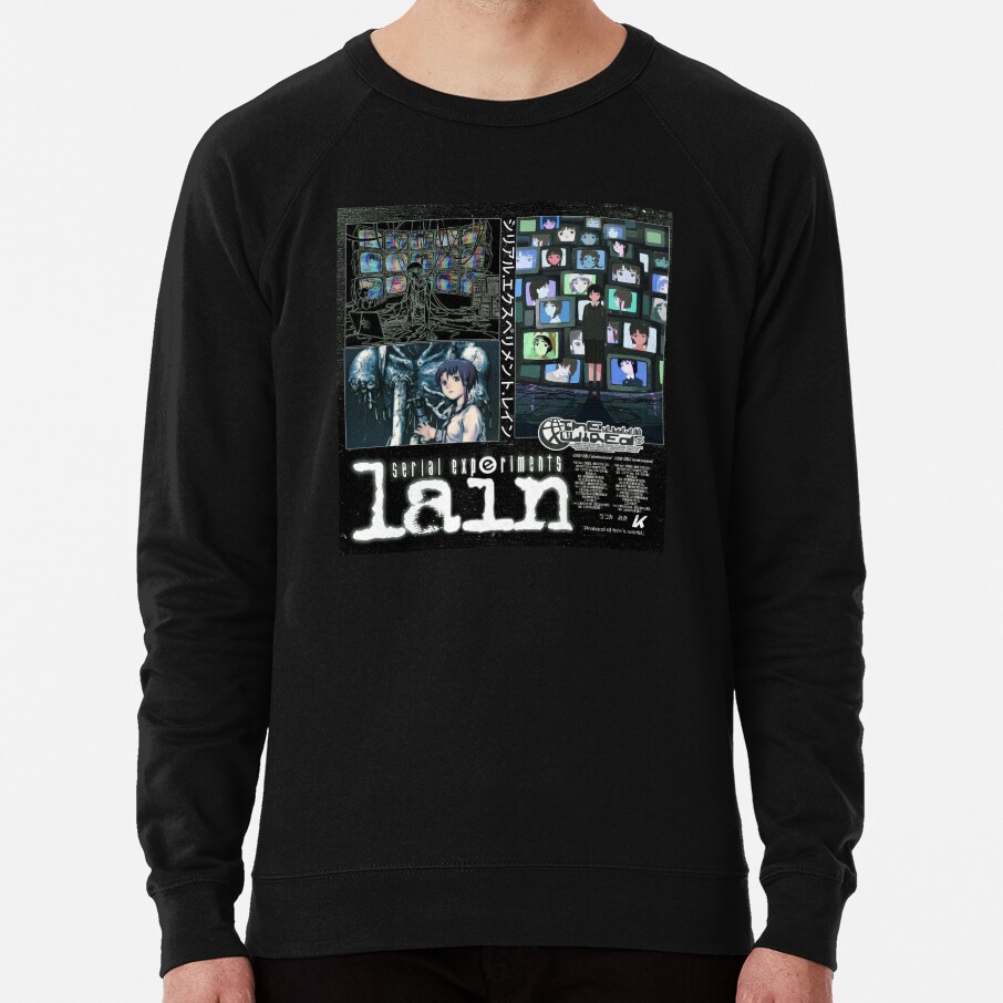Serial Experiments Lain The Wired Virtual Girl Sweatshirt