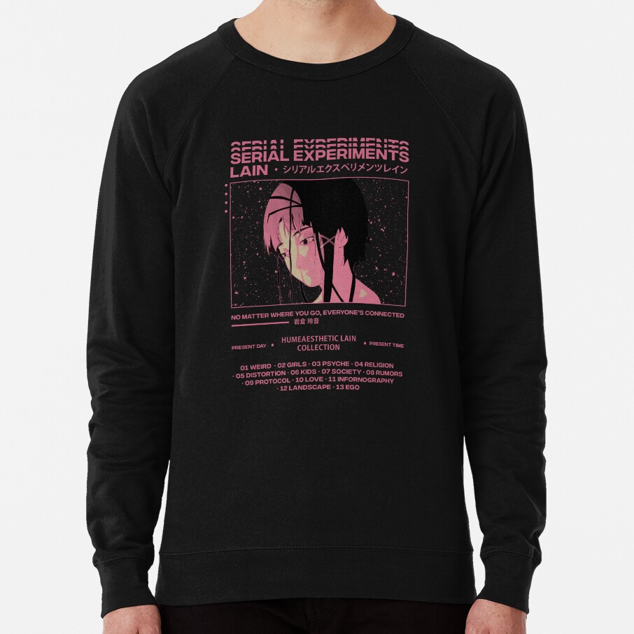 Serial Experiments Lain Aesthetic Sweatshirt