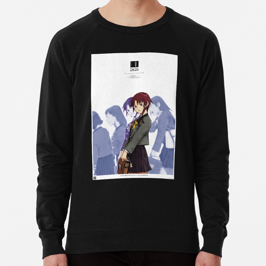 Serial Experiments Lain Ps1 Promo Sweatshirt - Image 2