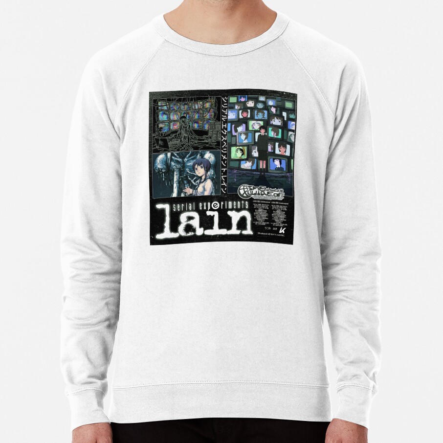 Serial Experiments Lain The Wired Virtual Girl Sweatshirt - Image 2