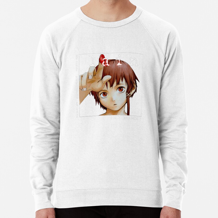 Serial Experiments Lain Anime Sweatshirt - Image 2