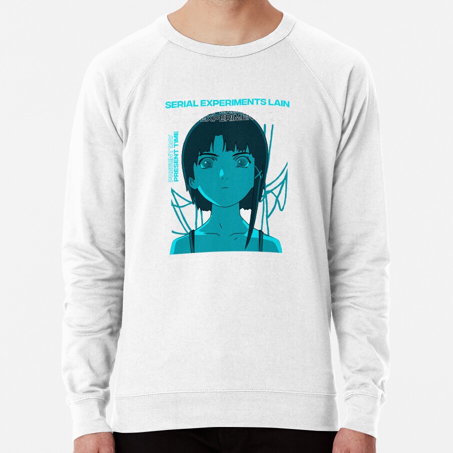 Serial Experiments Lain Aesthetic Retro Darker Sweatshirt - Image 2