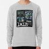 ssrcolightweight sweatshirtmensheather greyfrontsquare productx1000 bgf8f8f8 10 - Serial experiments Lain Merch