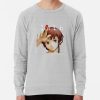 ssrcolightweight sweatshirtmensheather greyfrontsquare productx1000 bgf8f8f8 21 - Serial experiments Lain Merch