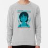 ssrcolightweight sweatshirtmensheather greyfrontsquare productx1000 bgf8f8f8 3 - Serial experiments Lain Merch