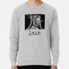 ssrcolightweight sweatshirtmensheather greyfrontsquare productx1000 bgf8f8f8 32 - Serial experiments Lain Merch