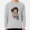 ssrcolightweight sweatshirtmensheather greyfrontsquare productx1000 bgf8f8f8 37 - Serial experiments Lain Merch