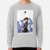 ssrcolightweight sweatshirtmensheather greyfrontsquare productx1000 bgf8f8f8 39 - Serial experiments Lain Merch