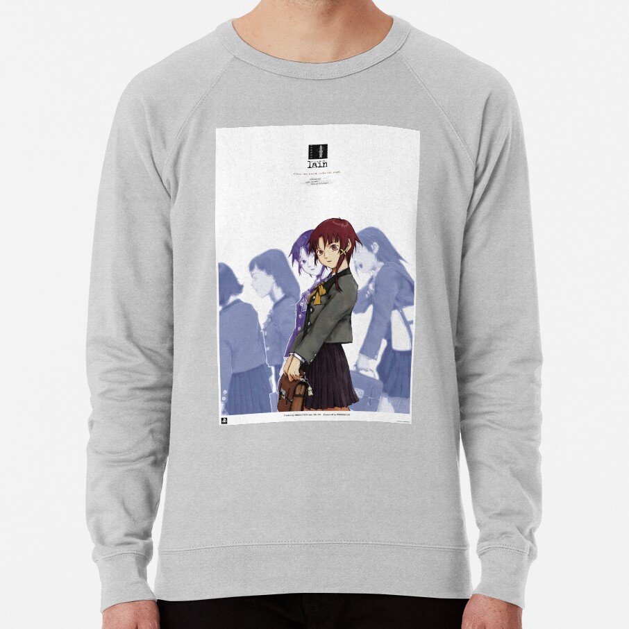 Serial Experiments Lain Ps1 Promo Sweatshirt - Image 4