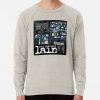 ssrcolightweight sweatshirtmensoatmeal heatherfrontsquare productx1000 bgf8f8f8 10 - Serial experiments Lain Merch
