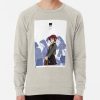 ssrcolightweight sweatshirtmensoatmeal heatherfrontsquare productx1000 bgf8f8f8 39 - Serial experiments Lain Merch