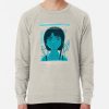 ssrcolightweight sweatshirtmensoatmeal heatherfrontsquare productx1000 bgf8f8f8 43 - Serial experiments Lain Merch