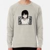 ssrcolightweight sweatshirtmensoatmeal heatherfrontsquare productx1000 bgf8f8f8 45 - Serial experiments Lain Merch