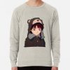 ssrcolightweight sweatshirtmensoatmeal heatherfrontsquare productx1000 bgf8f8f8 54 - Serial experiments Lain Merch