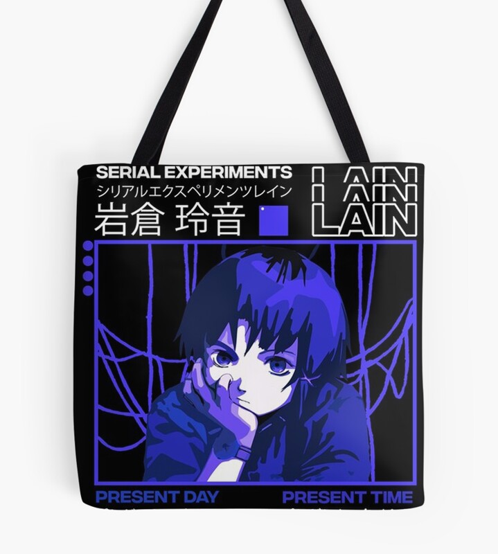 Lain Darker Serial Experiments Tote Bag