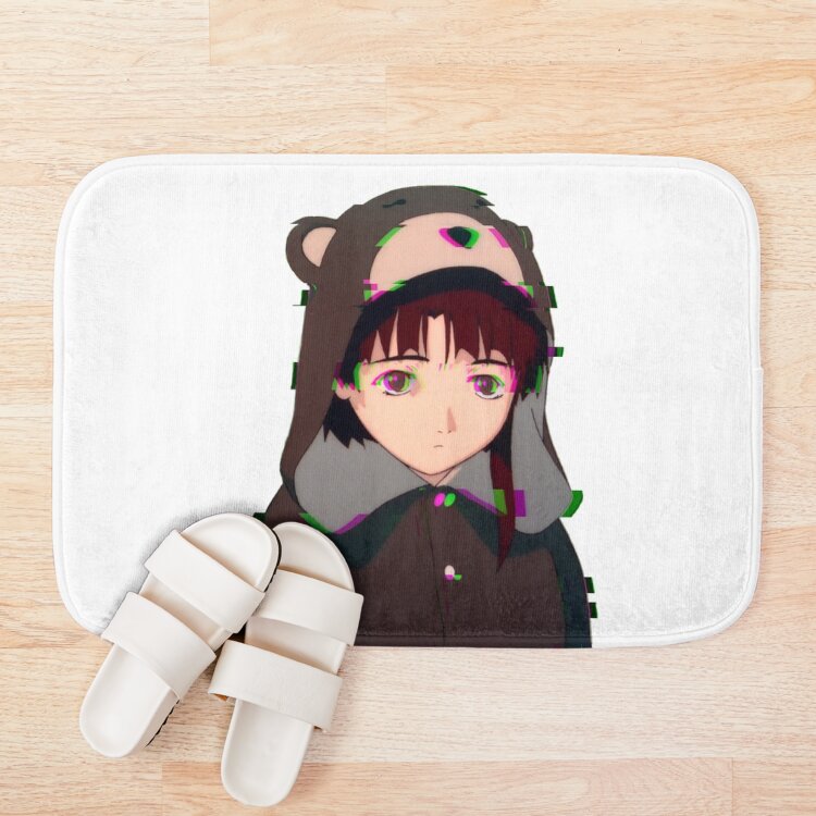 Lain Glitch Bath Mat - Image 3