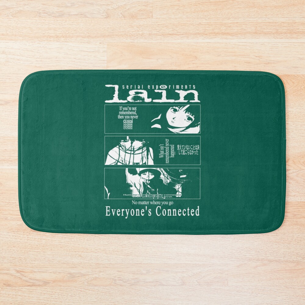Serial Experiments Lain Bath Mat
