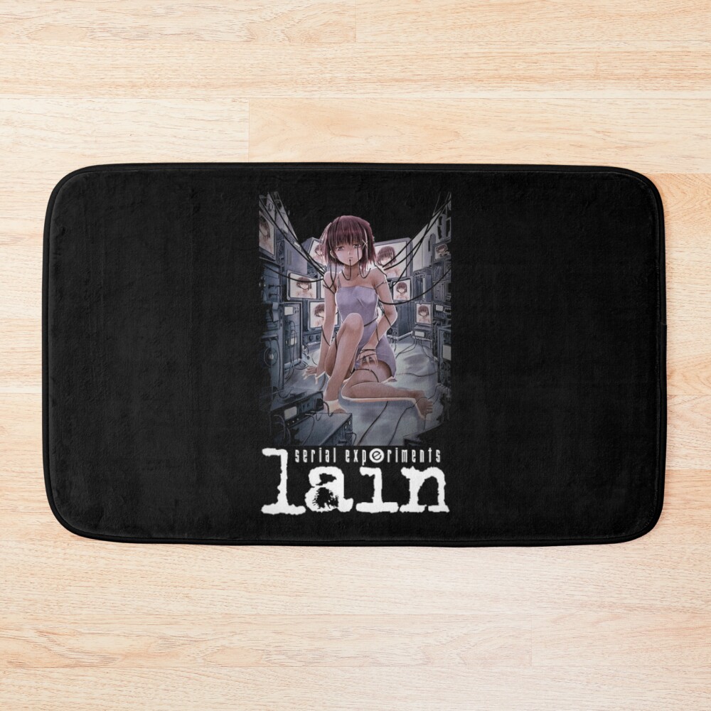 Lain Iwakura Serial Experiments Lain Bath Mat