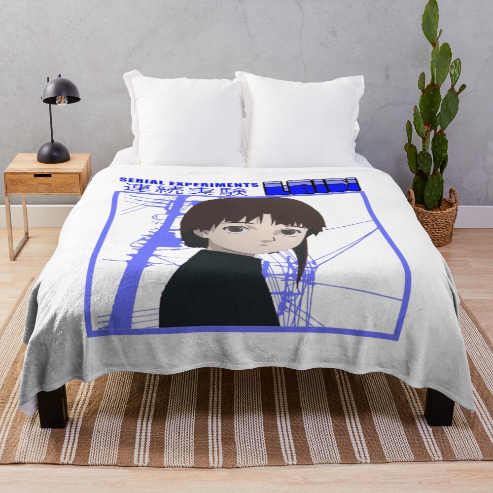 16 Colors Serial Experiments Lain Throw Blanket