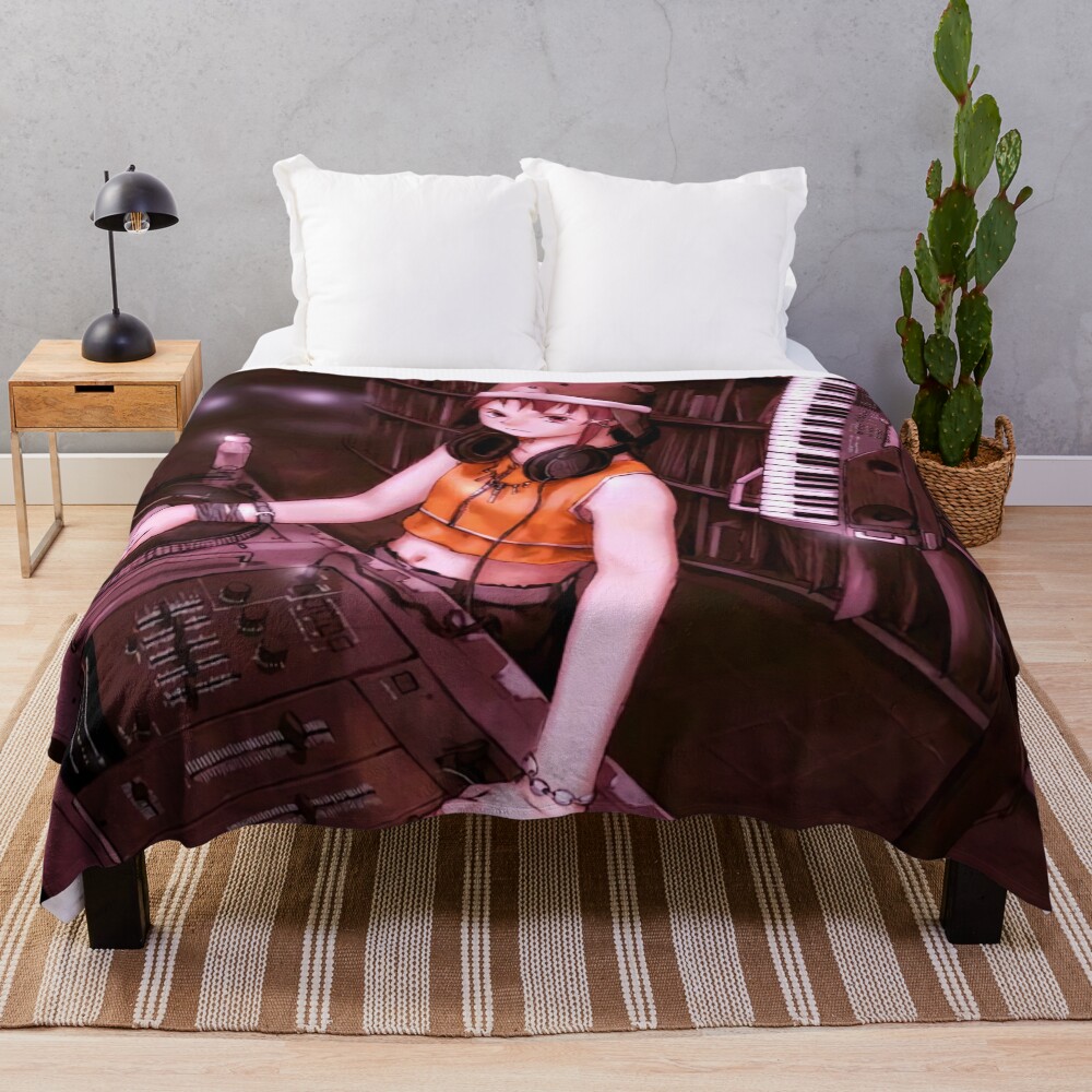 Dj Lain Throw Blanket