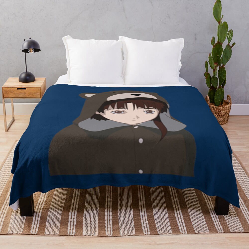 Lain Iwakura Throw Blanket