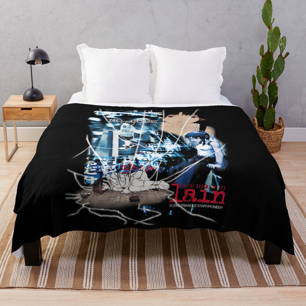 Serial Experiments Lain Throw Blanket