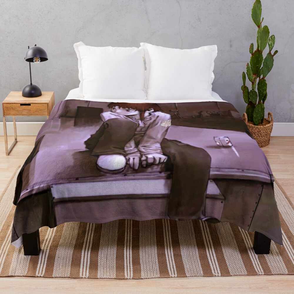 Slacker Lain Throw Blanket