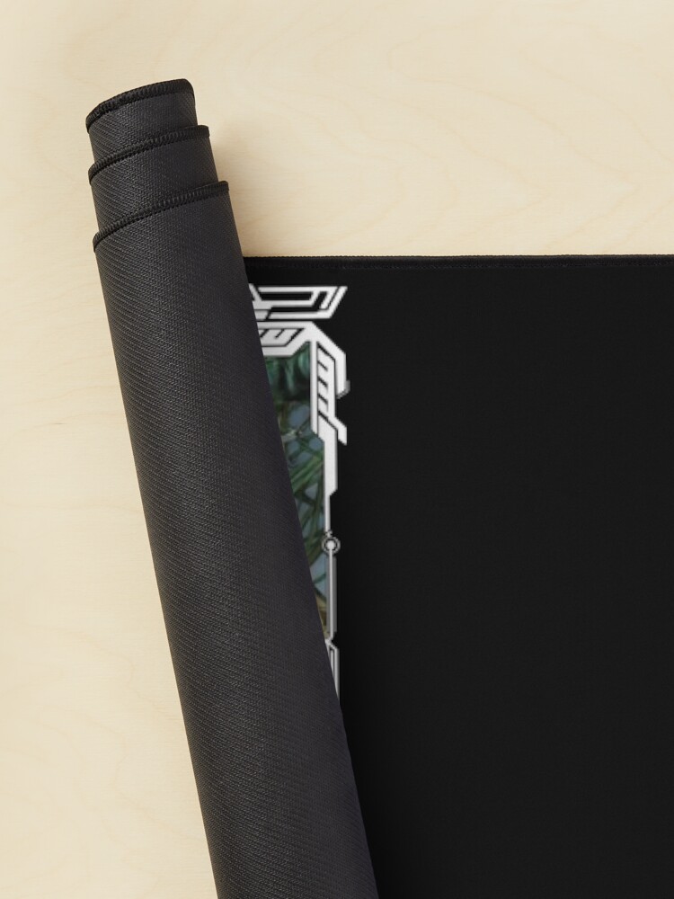 Serial Experiments Lain The Wired Virtual Girl Black And White Mouse Pad - Image 2