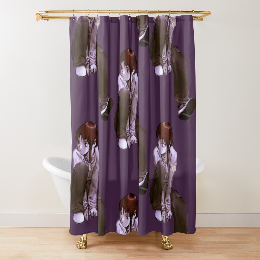 Slacker Lain Shower Curtain
