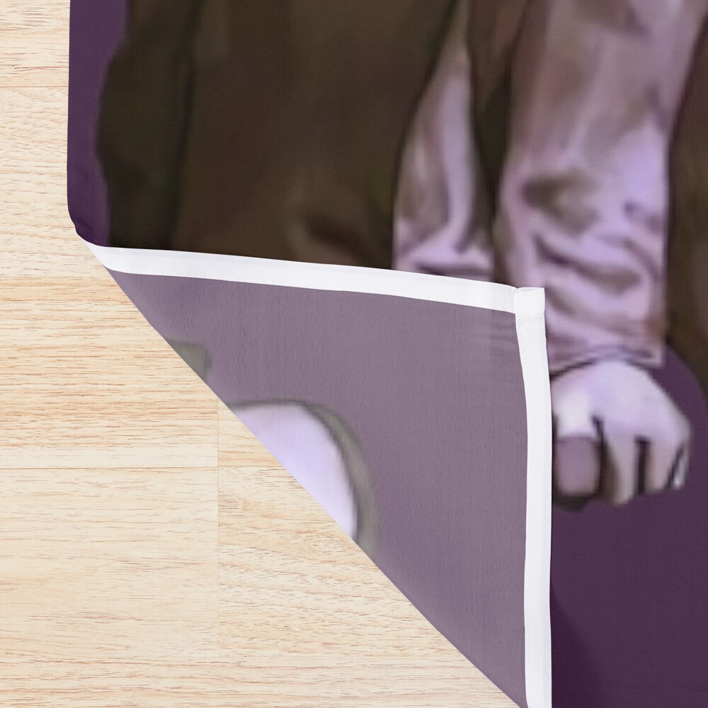 Slacker Lain Shower Curtain - Image 2