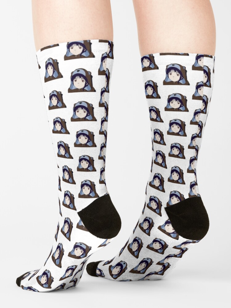 Serial Experiments Lain Bear Suit Lain Socks - Image 2
